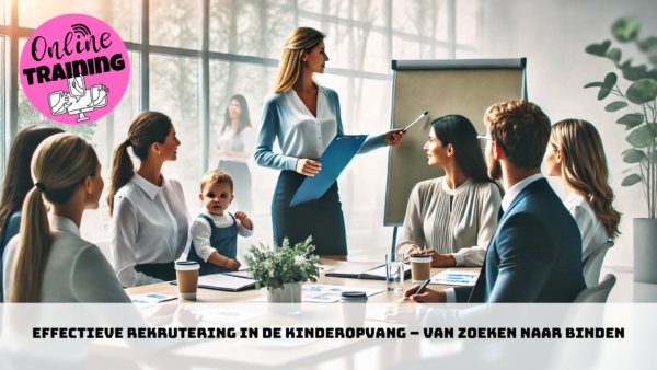 Effectieve rekrutering in de kinderopvang – van zoeken naar binden | Live online training